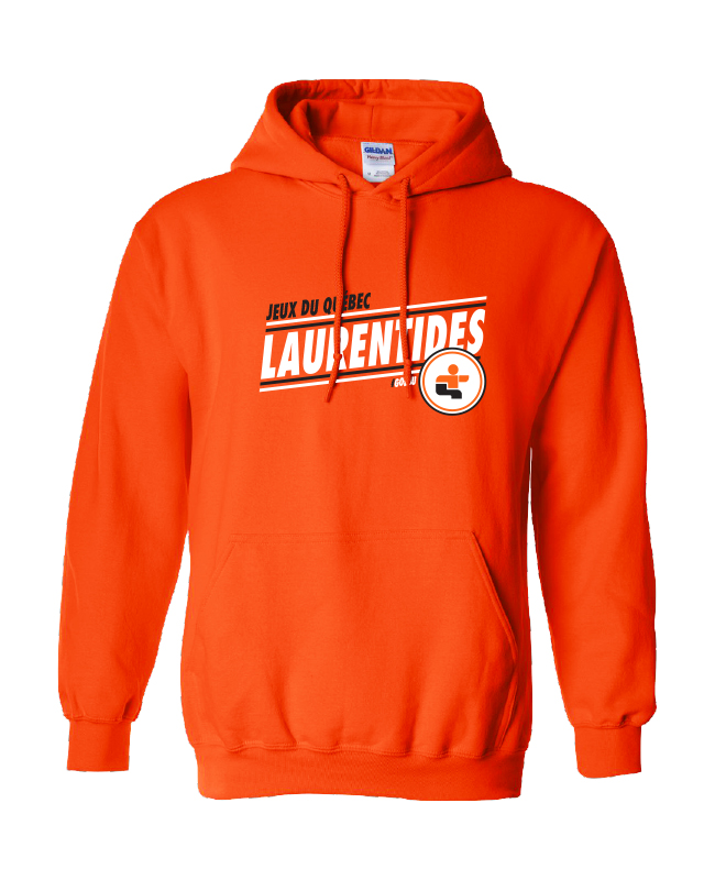 JDQ LAURENTIDES - 18500 Molleton à capuchon unisexe - SE. S14771 (AV)