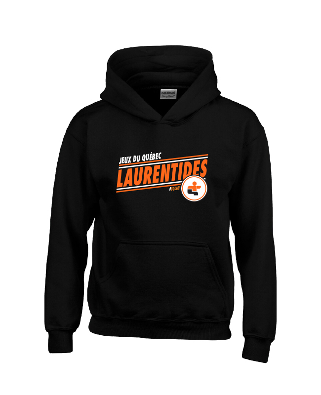 JDQ LAURENTIDES - 18500B Molleton à capuchon enfants - SE. S14771 (AV)