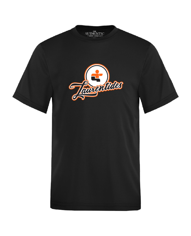 JDQ LAURENTIDES - Y350 T-shirt  Pro Team junior (NOIR) - SE. S14773 (AV)