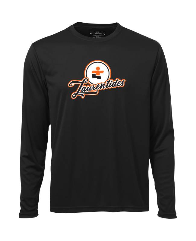 JDQ LAURENTIDES - S350LS Chandail sport Pro Team homme (NOIR) - SE. S14773 (AV)