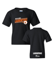 JDQ LAURENTIDES (ATHLÈTES) - 5000B T-shirt coton supérieur junior - SE. S14771 (AV) - SE. S15548 (BDC)