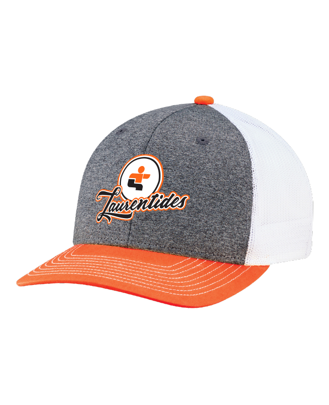 JDQ LAURENTIDES - 8J016M Casquette 6 panneaux filet arrière - BRC. 14154 (AV)